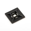 South Main Hardware 1-in  Mounting Pad N.A-lb, Black, 100 Speciality Tie 222089